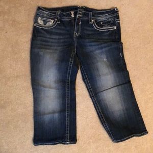 Denim Capris